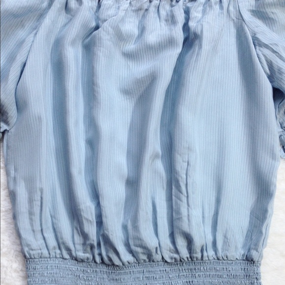 Ann Taylor Off Shoulder Peasant Blouse - Picture 3 of 7